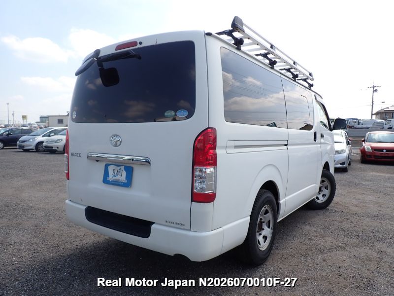 2014 TOYOTA HIACE VAN thumbnail 4
